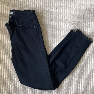 Paige Black Verdugo Crop Jeans